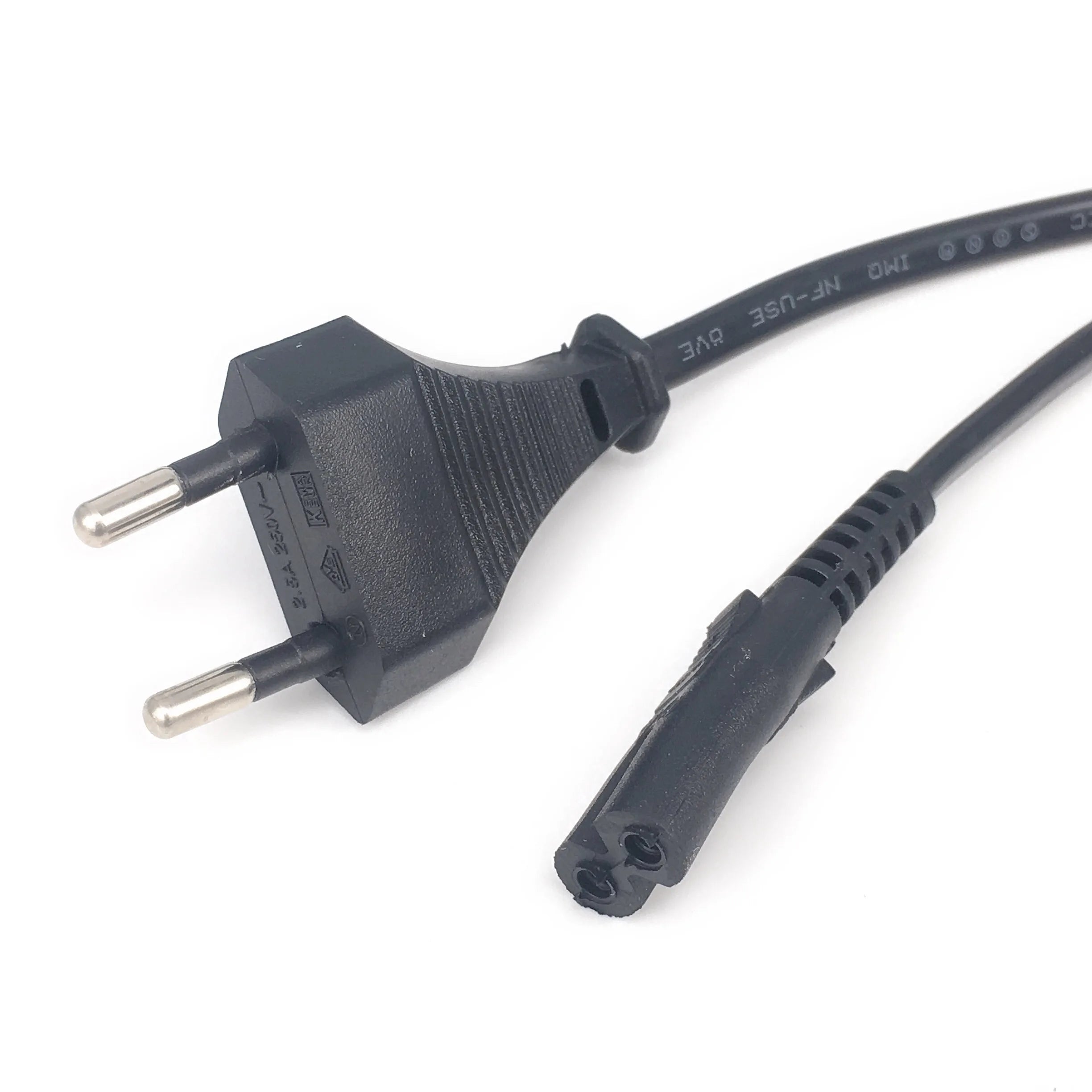 EU To IEC 320C C7 AC power cord Schuko CEE7/16 to C7 Firgure 8 Power lead cable for samsung Philips Sony LED TV 3m/5m