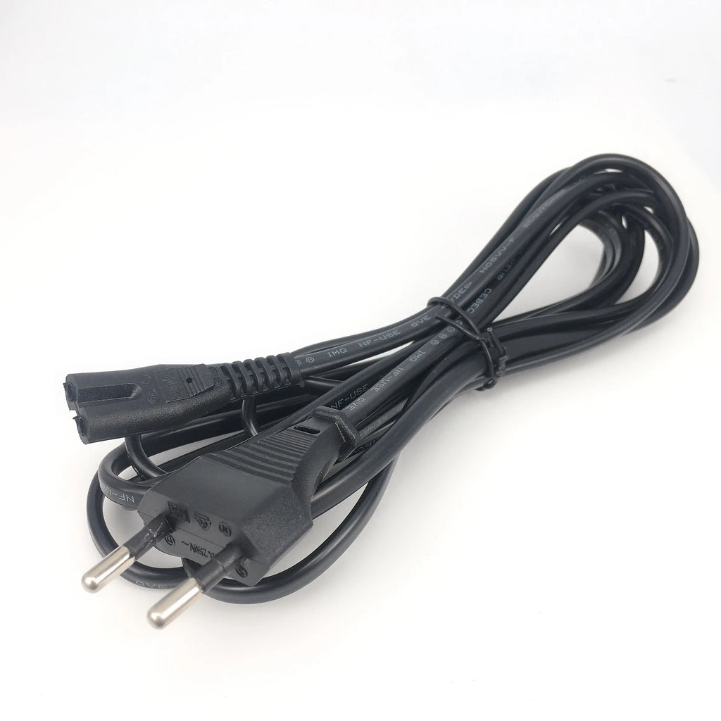 EU To IEC 320C C7 AC power cord Schuko CEE7/16 to C7 Firgure 8 Power lead cable for samsung Philips Sony LED TV 3m/5m