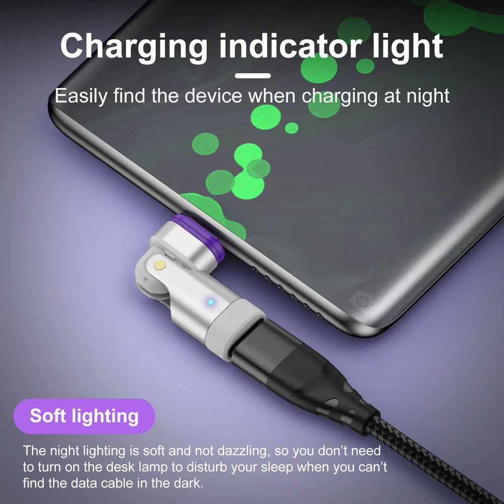 USLION 240W Magnetic Adapter USB C to Type-C Fast Charging Cable Type C Female Converter for Macbook iPhone 16 15 Xiaomi