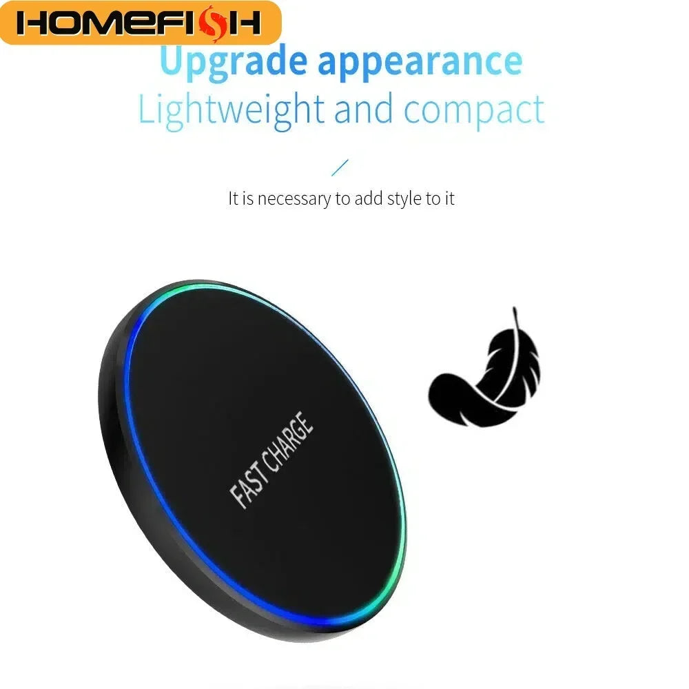 Wireless Charger For PHONE \PAD\WATCH \EarphonesInduction Fast Charging Pad Dock Station