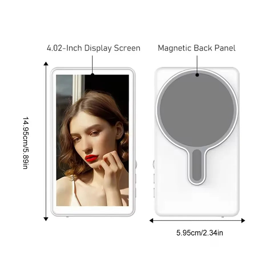 Smartphone Magnetic Monitor Screen Projector Phone Rear Camera Selfie For Vlog Live Stream Video Recording For Android iPhone