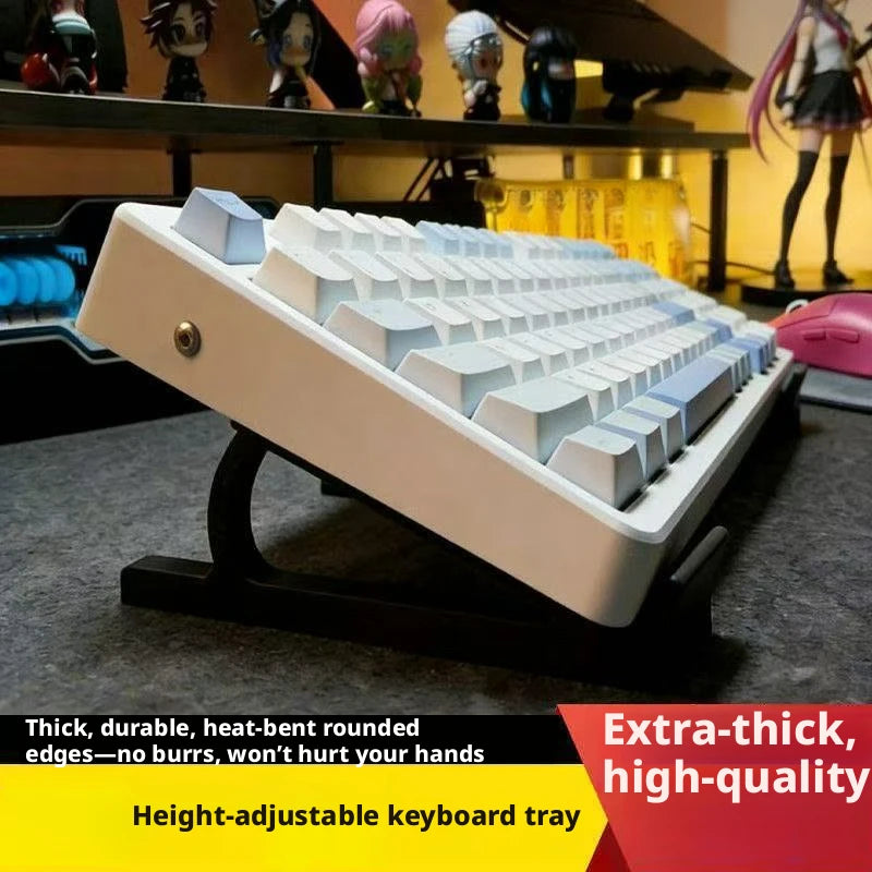 Ergonomic Keyboard Height Increasing Stand, Anti Slip Universal Stand, Multi-Color Optional, Office Gaming Specific