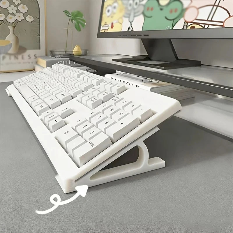 Ergonomic Keyboard Height Increasing Stand, Anti Slip Universal Stand, Multi-Color Optional, Office Gaming Specific